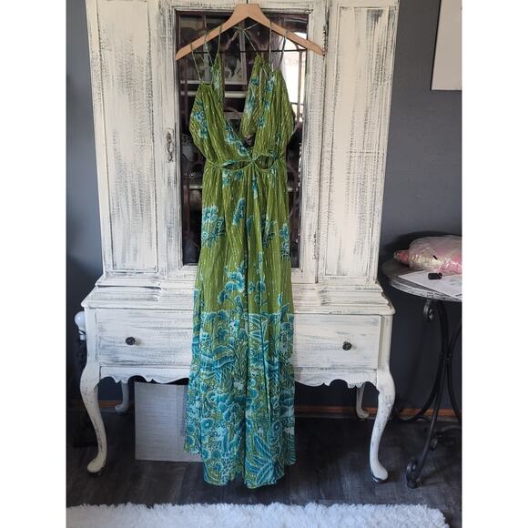 NWT Anthropologie Cutout Maxi Dress - Large - Picture 7 of 7